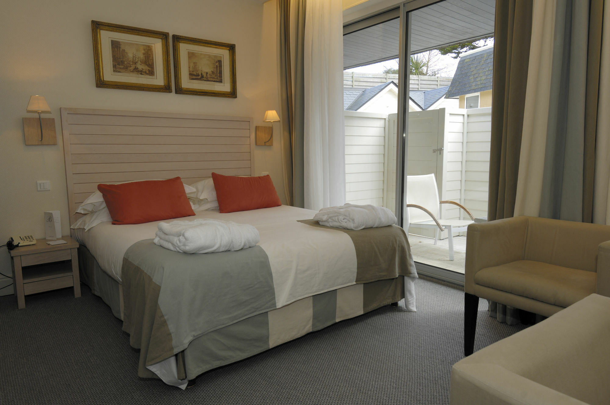 Relais & Chateaux Le Brittany & Spa Роскофф Екстер'єр фото